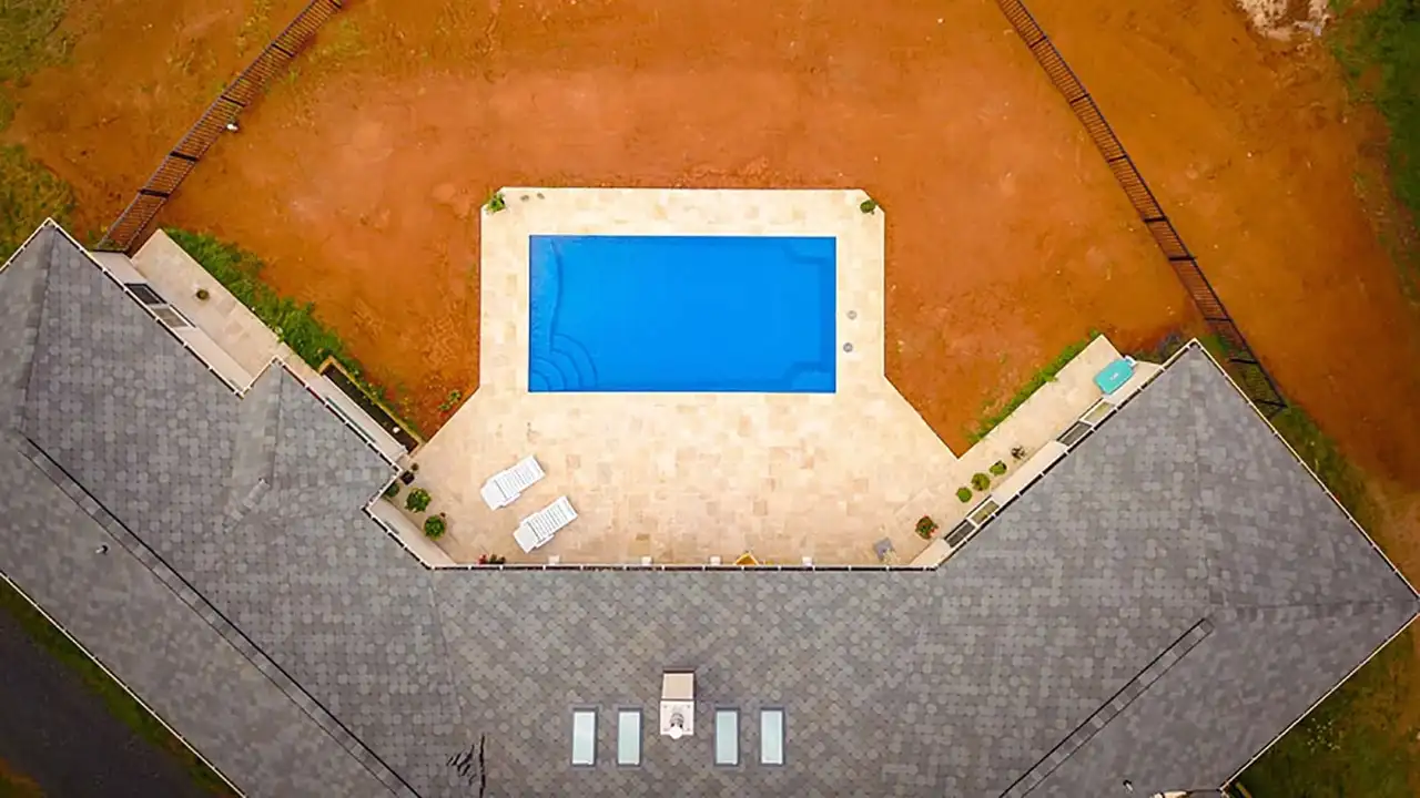 Rectangle Fiberglass Pool