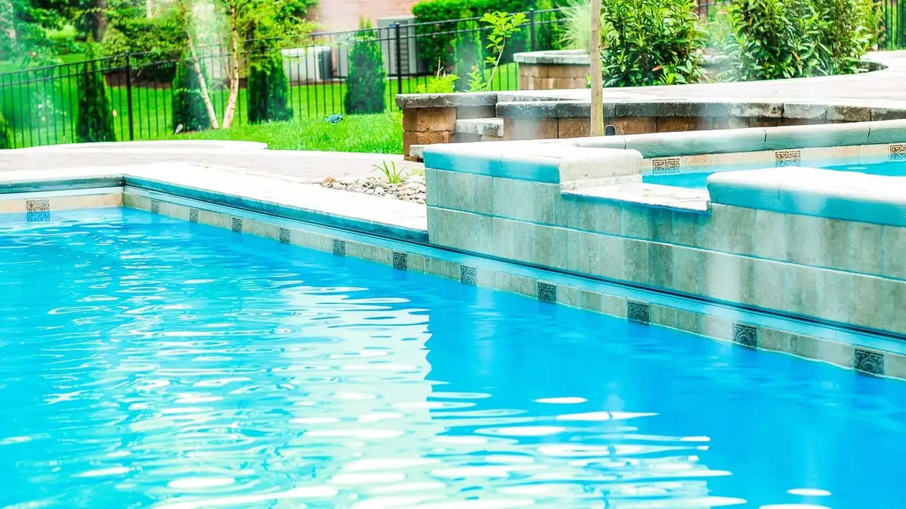 Pool With Spa