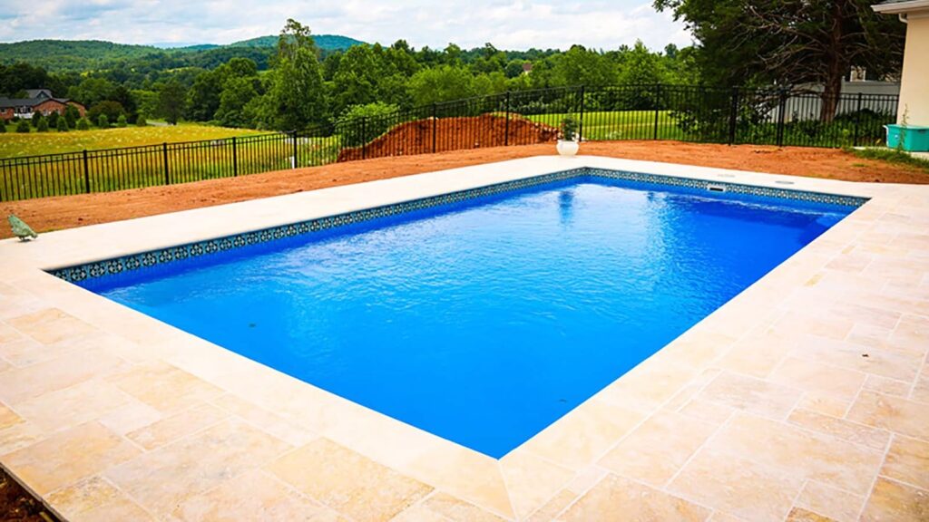 Rectangle Fiberglass Pool